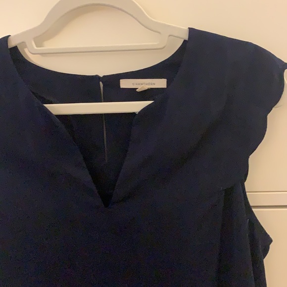 Stitch Fix 41 Hawthorn Navy Sleeveless Top - Picture 2 of 4